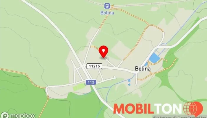 mapa Hostinec u KUKLÍKŮ Restaurace v Bolina