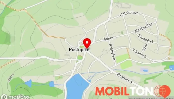 mapa Hostinec u Splichalu Restaurace v nám. Jiřího Franka 84