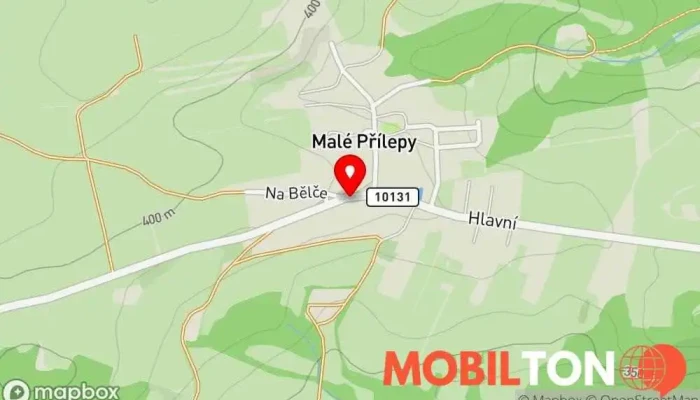 mapa Hostinec U Vořechů Restaurace v Chyňava-Beroun 1