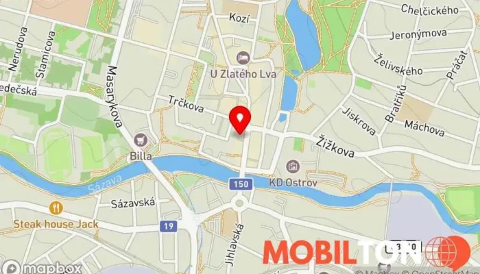 mapa Hostinec U Zlodějky Hospoda v Dolní 105