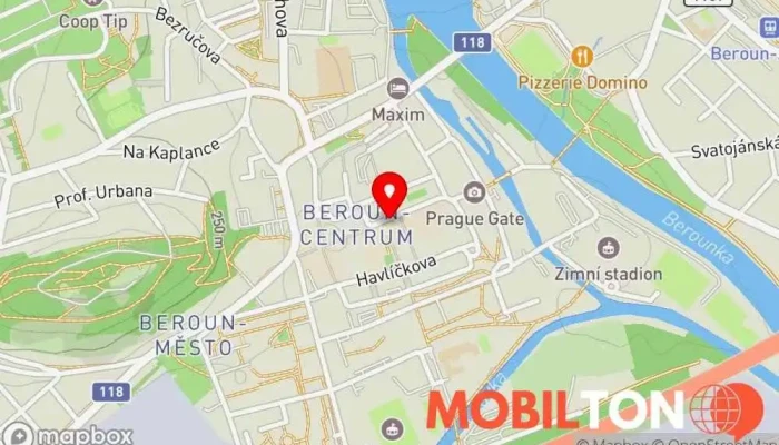 mapa Hotel Český Dvůr Hotel, Penzion, Hospoda v Centrum