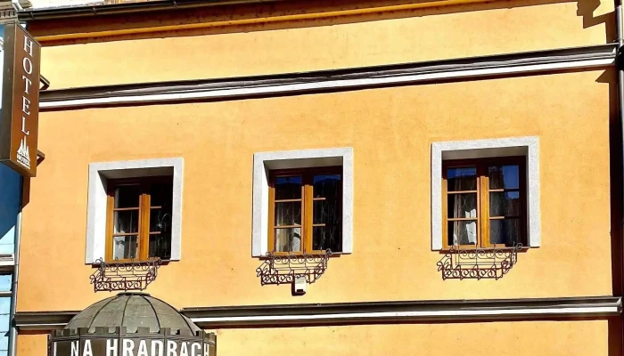 Hotel Na Hradbach Exterier - Hilbertova 62