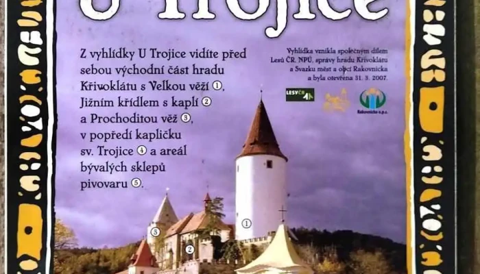 Hrad Krivoklat Vyhlidka Na Krivoklat U Svtrojice - Křivoklát