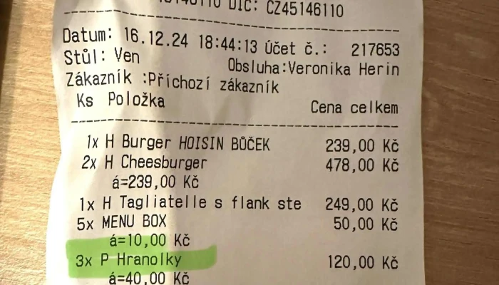 Hugo Restaurant Cafe Slany Ceny - Wilsonova 585