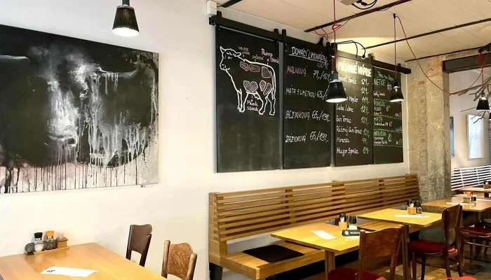 Hugo Restaurant Cafe Slany Vzhled A Atmosfera - Wilsonova 585