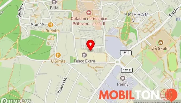 mapa Hui Bin Ge Bistro v Zdaboř