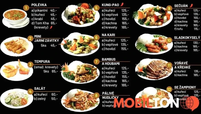 Hui Bin Ge -  Menu - Zdaboř