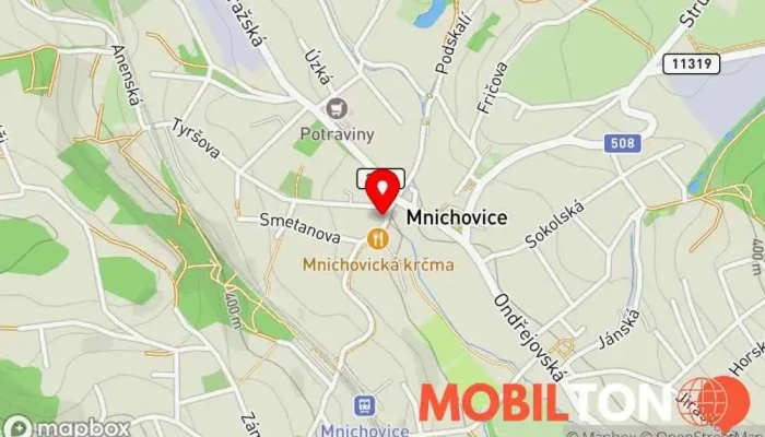 mapa Il Panzerotto Pizzerie, Kavárna a bar, Prodejna italských potravin, Restaurace v Nádražní 94