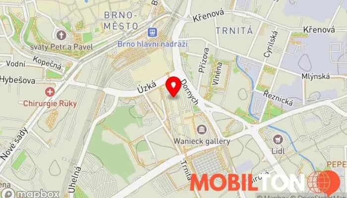mapa iLoveServis Brno, Vaňkovka - expresní servis mobilů, tabletů a Macbooků Opravna mobilních telefonů, Prodejna příslušenství k mobilním telefonům, Opravy počítačů, Opravna elektroniky, Opravna telefonů v Brno-střed
