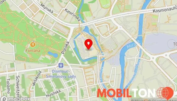 mapa iLoveServis Olomouc, Šantovka - expresní servis mobilů, tabletů a Macbooků Opravna mobilních telefonů, Prodejna příslušenství k mobilním telefonům, Opravy počítačů, Opravna elektroniky, Opravna telefonů v Polská 1