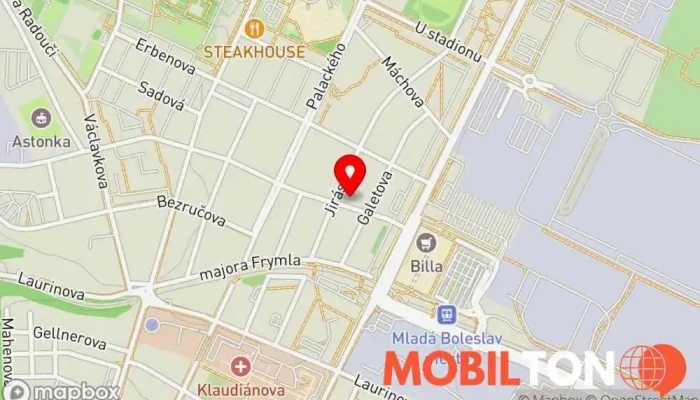 mapa IN-MOBIL.cz Prodej elektroniky v Mladá Boleslav II