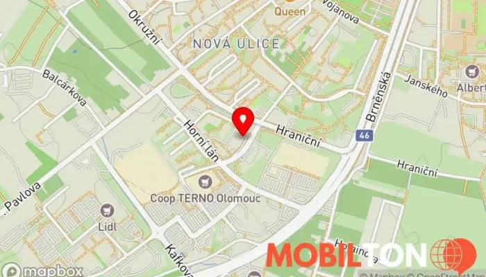 mapa iProduct Prodej výpočetní techniky, Prodejna příslušenství k mobilním telefonům, Opravy počítačů v Nová Ulice