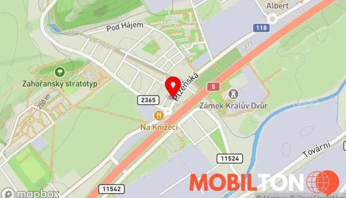 mapa Ist Food Kebab Restaurace nabízející döner kebab v Plzeňská 59