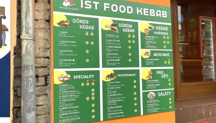 Ist Food Kebab Beroun -  Menu - Beroun-město
