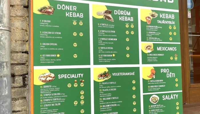 Ist Food Kebab Beroun -  Oteviraci Doba - Beroun-město