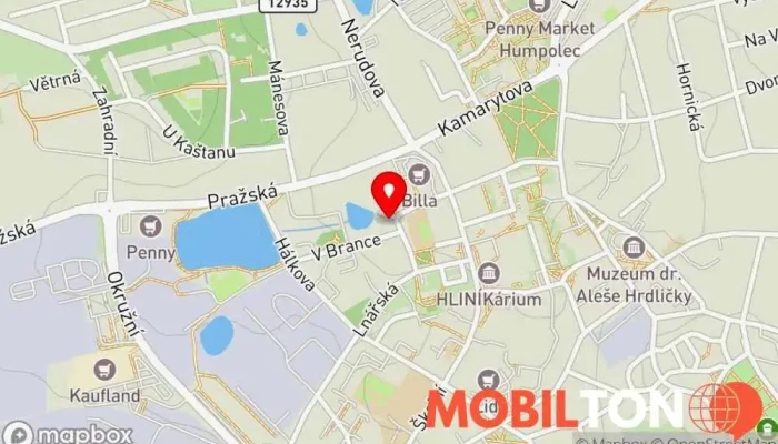 mapa Istanbul Kebab Rychlé občerstvení, Obchod s kebabem v Cechovní 150