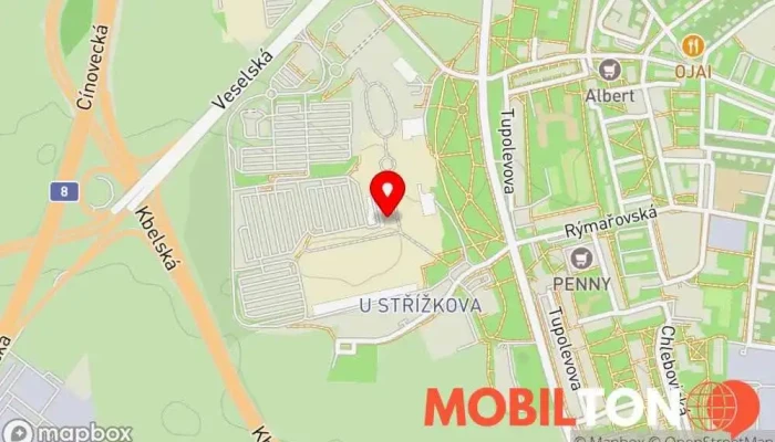 mapa iWant - Apple Premium Partner Opravna mobilních telefonů, Prodejna příslušenství k mobilním telefonům, Prodej mobilních telefonů, Opravy počítačů, Prodej elektroniky v Praha 9 Letňany-Praha 18