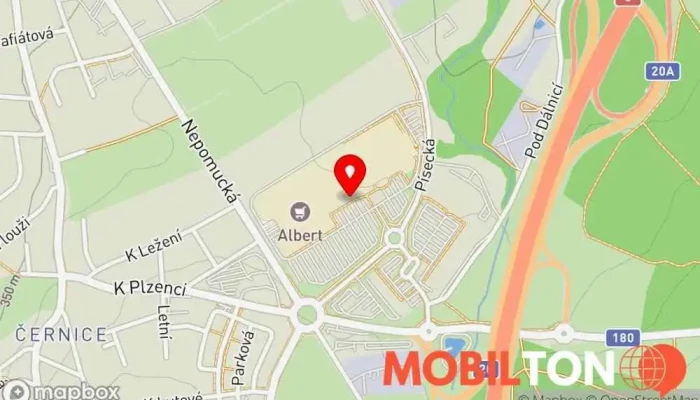 mapa iWant - Apple Premium Reseller Opravna mobilních telefonů, Prodejna příslušenství k mobilním telefonům, Prodej mobilních telefonů, Opravy počítačů, Prodej elektroniky v Plzeň 8-Černice