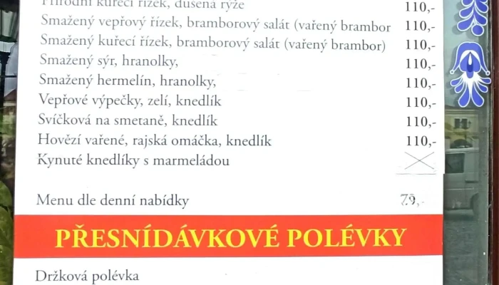 Jidelna Avion Restaurace - Velké Nám. 111
