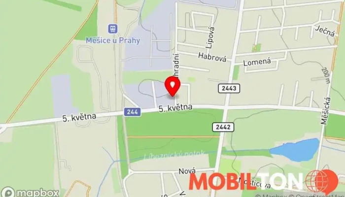 mapa Jídelna Masi-co Samoobslužná jídelna v Zahradní 466