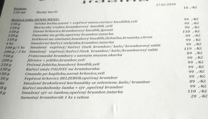 Jidelna Na Venediku Oblast - Na Příkopě 11