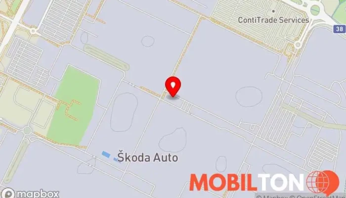mapa Jídelna Octavia C23 Restaurace v 