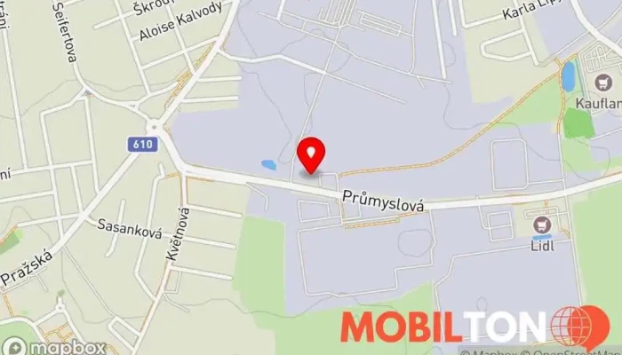 mapa Jídelna Popelka Restaurace, Cateringové služby, Samoobslužná jídelna, Svatební služby v Průmyslová 2469