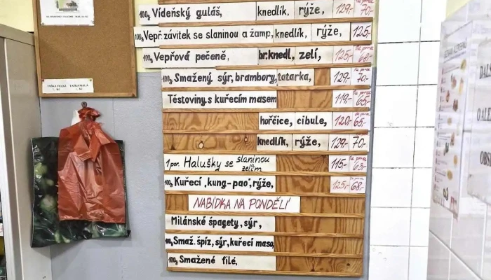 Jidelna U Janouchu Menu - Nádražní 84