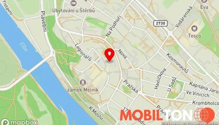 mapa Jídelna u Růzhů Samoobslužná jídelna, Restaurace v nám. Míru 7
