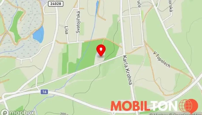 mapa JK servis Opravna mobilních telefonů, Opravna telefonů v Velvary