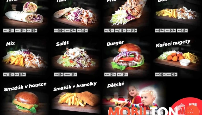 Johnnys -  Menu - Nám. 17. Listopadu 299