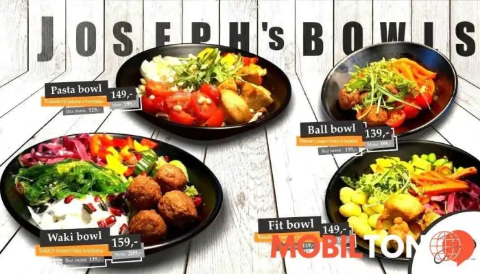 Joseph Central Kladno Menu - P. Bezruče 3388