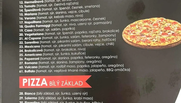 Jumbo Pizza Kebab -  Od Vlastnika - Nám. Republiky 14