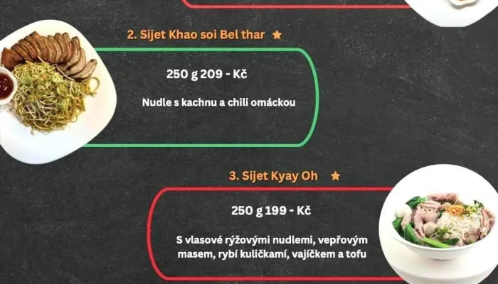 Kachin Wp -  Menu - Havlíčkova 2198