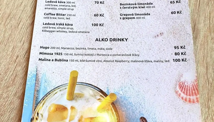 Kafec Zlinsky Menu - Zlín