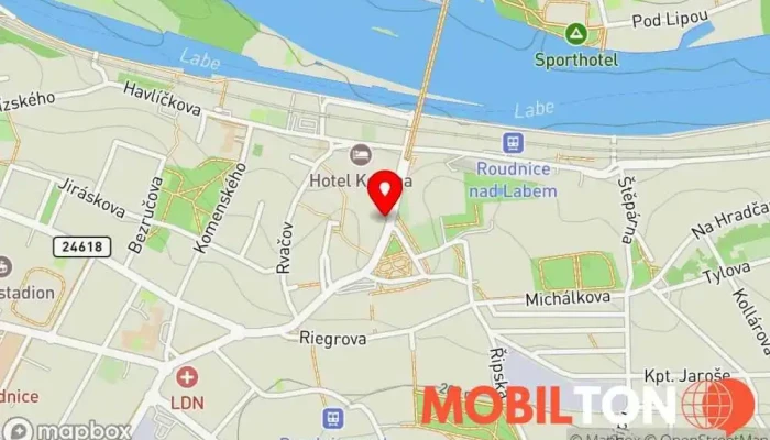 mapa Kafeta Kavárna v Karlovo nám. 87