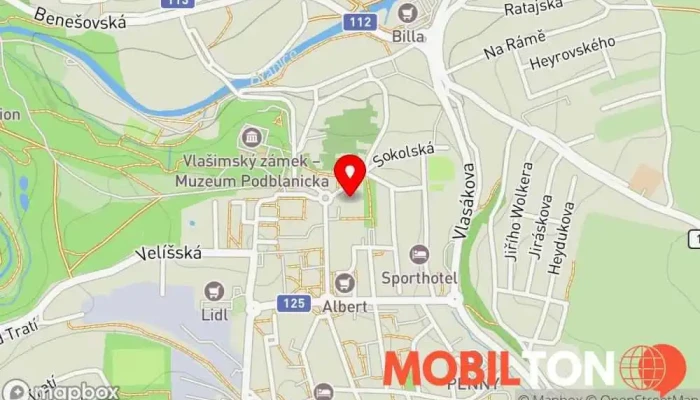 mapa Kancl bistro & burger Hamburgerová restaurace v Husovo nám. 45