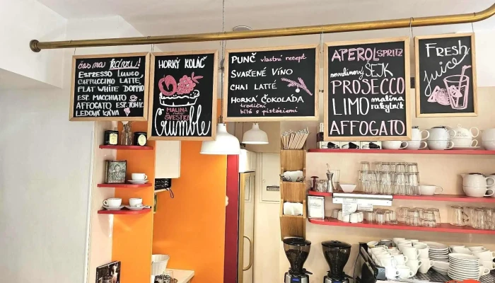 Kavarna A Cukrarna Nam Nam Cafe Menu - Amálská 2463