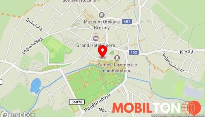 mapa Kavárna Alkafé Kavárna v Helfertova 133