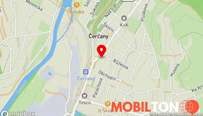 mapa Kavárna eRko Kavárna v Sokolská 200