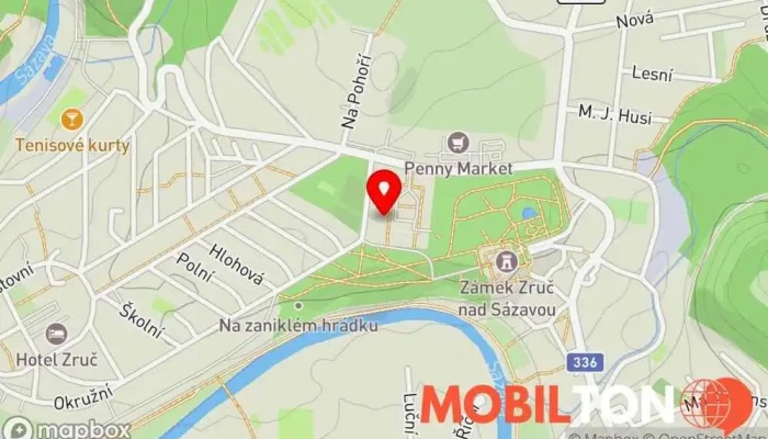 mapa Kavárna Hellas Kavárna, Cukrárna v Okružní 1117