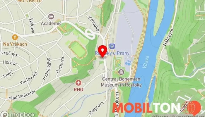 mapa Kavárna Kofííí Kavárna / Čajovna v Nádražní 22