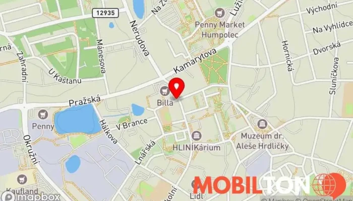 mapa Kavárna u Janičky Kavárna / Čajovna v Husova 145