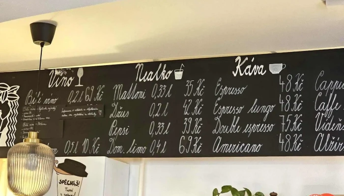 Kavarna U Janicky Menu - Husova 145