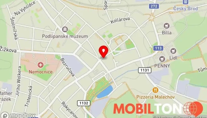 mapa Kavárna U Madony Kavárna / Čajovna v Suvorovova 58
