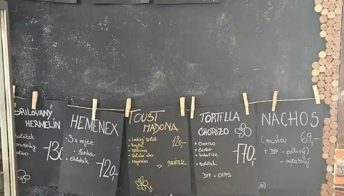 Kavarna U Madony Menu - Suvorovova 58