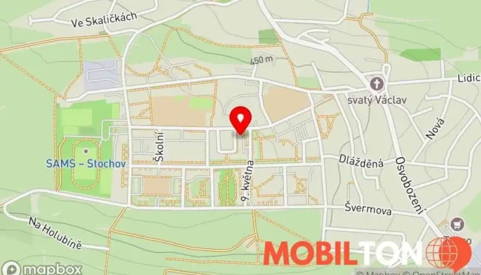 mapa KEBAB 4 YOU  v Mírové nám. 259