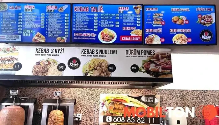 Kebab 4 You Louny -  Menu - Pražská 103