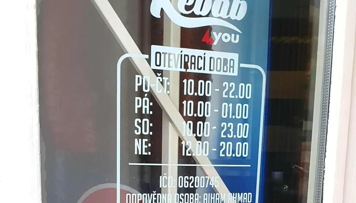 Kebab Forhouse Restaurace Nabizejici Doner Kebab - Rakovník I