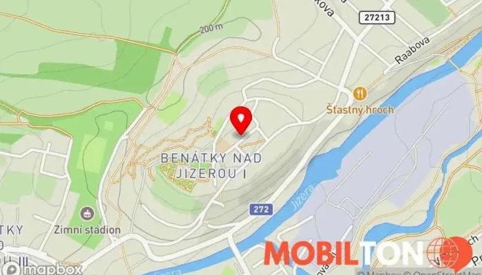 mapa Kebab House Obchod s kebabem, Rychlé občerstvení v Benátky nad Jizerou I